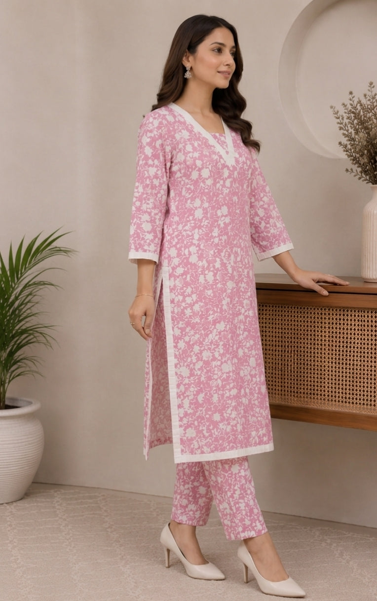 2-Piece stitched dress (Matching Shirt & Trouser)