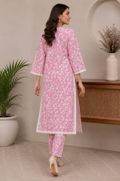2-Piece stitched dress  (Matching Shirt & Trouser)
