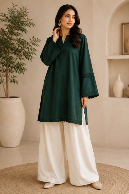 Emerald Grace – Premium Lawn 2 Piece dress