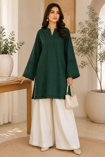 Emerald Grace – Premium Lawn 2 Piece dress