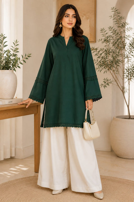 Emerald Grace – Premium Lawn 2 Piece dress