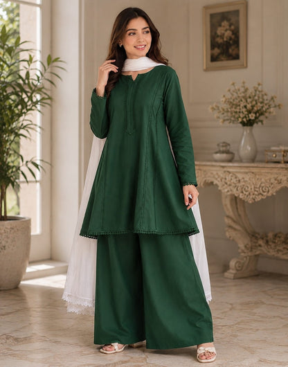 Emerald Green 3-Piece Festive Suit