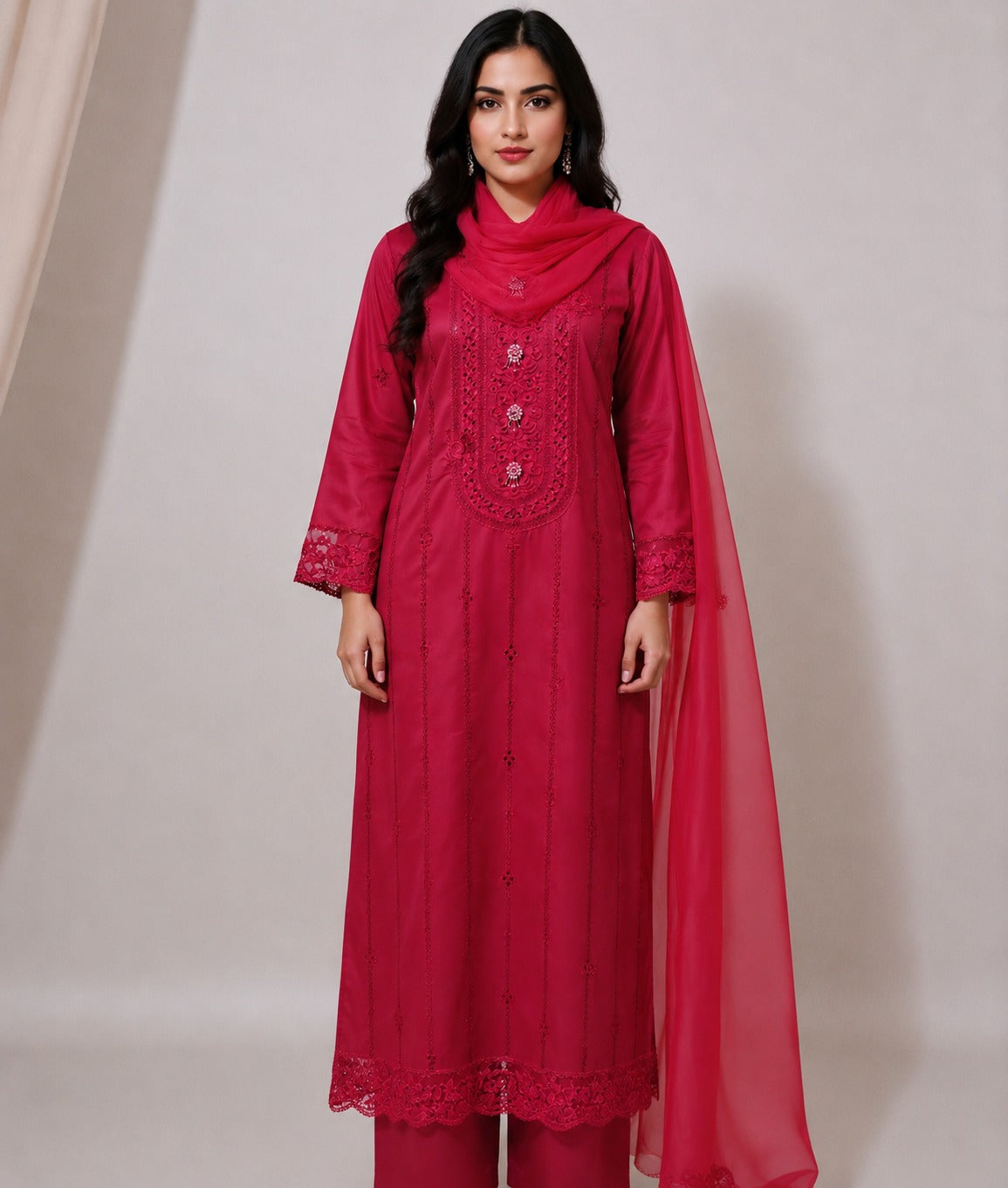 Royal Rouge summer dress