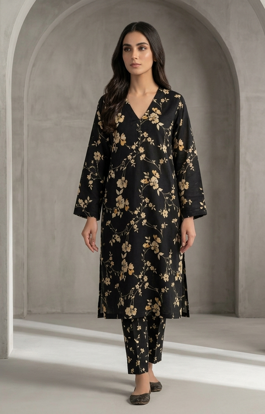Sophisticated Floral Elegance Co-ord Set