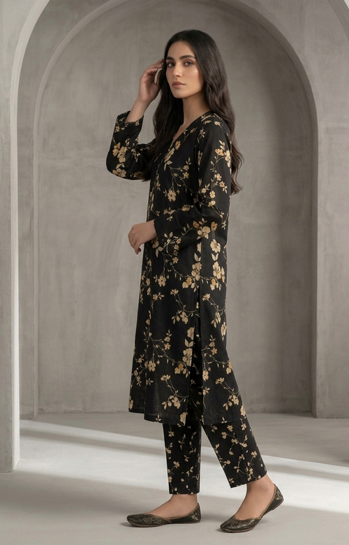 Sophisticated Floral Elegance Co-ord Set